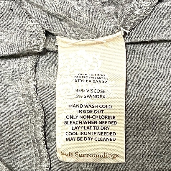 Soft Surroundings Woman Grey Dress Size S - Picture 12 of 15